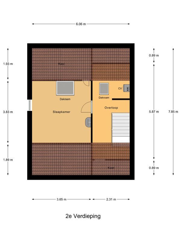 Jasmijnstraat 31 Floorplan Blur 3