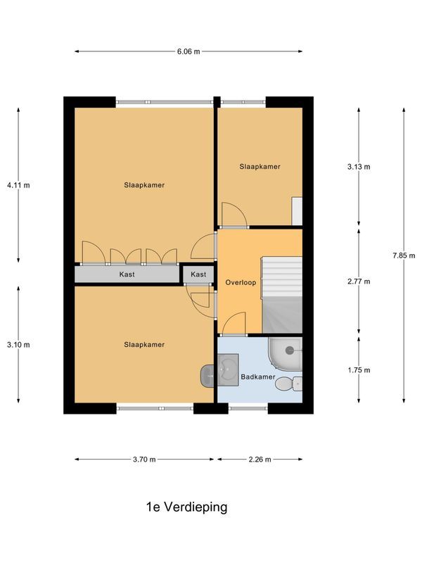 Jasmijnstraat 31 Floorplan Blur 2
