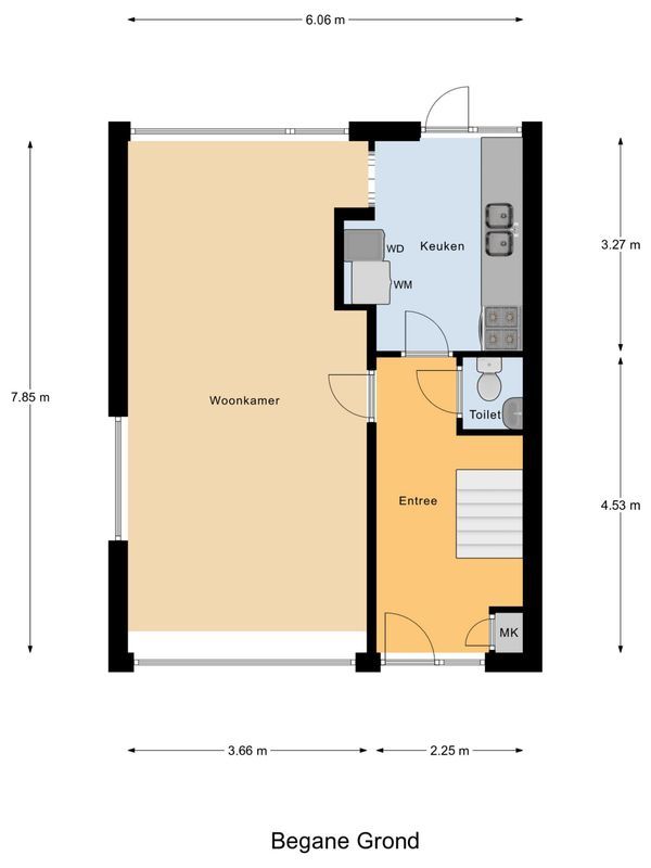 Jasmijnstraat 31 Floorplan Blur 1