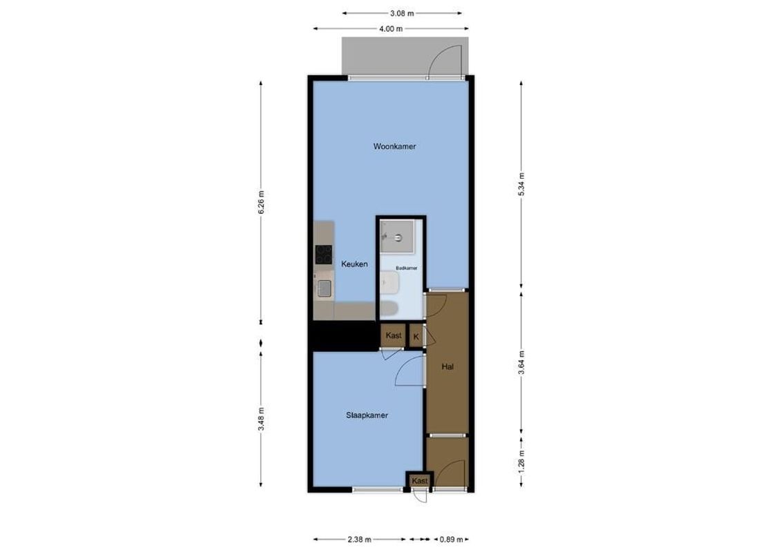 Livingstonelaan 496 Floorplan Blur 0