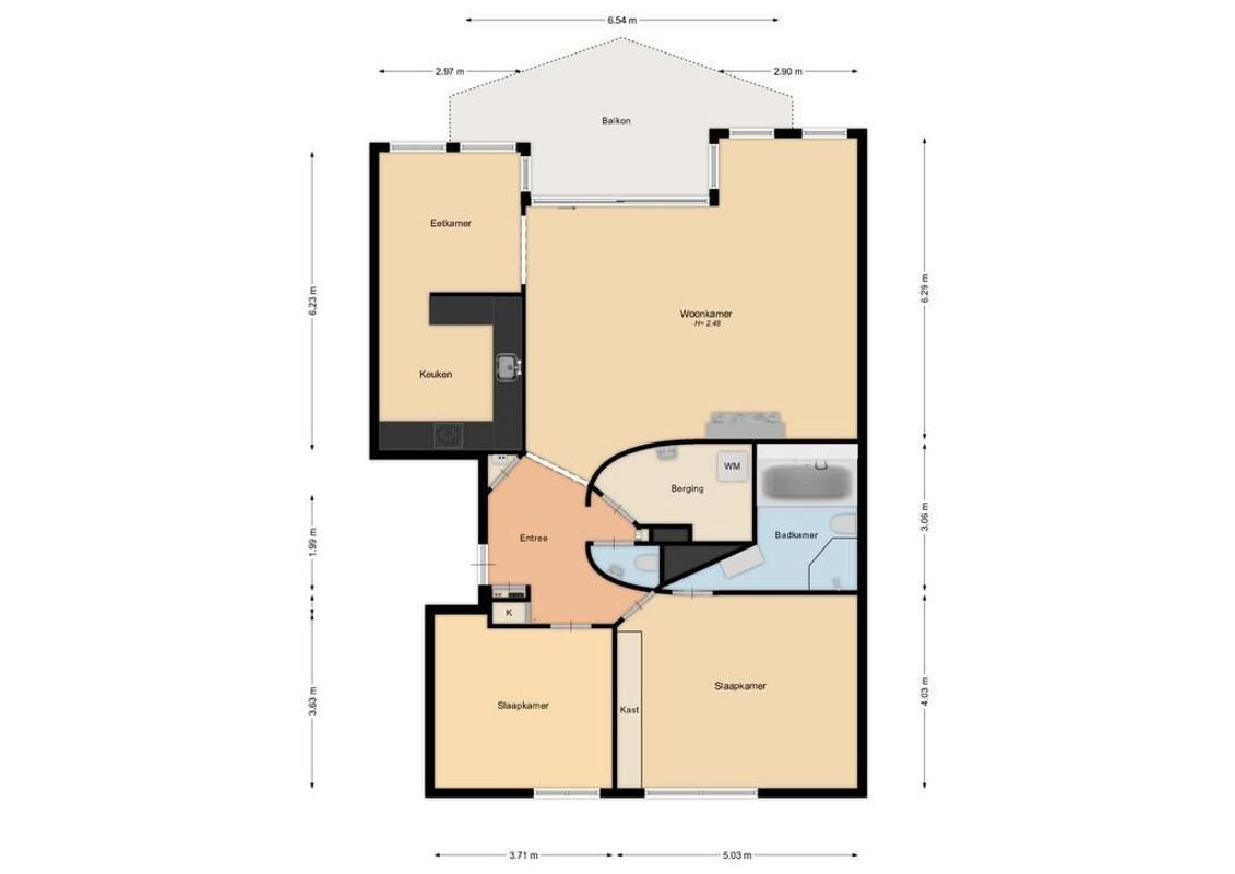 Vechtensteinlaan 147 Floorplan Blur 0