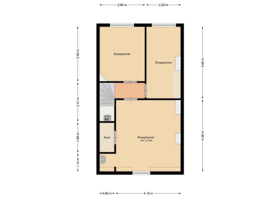 Otterstraat 110-BIS Floorplan Blur 1