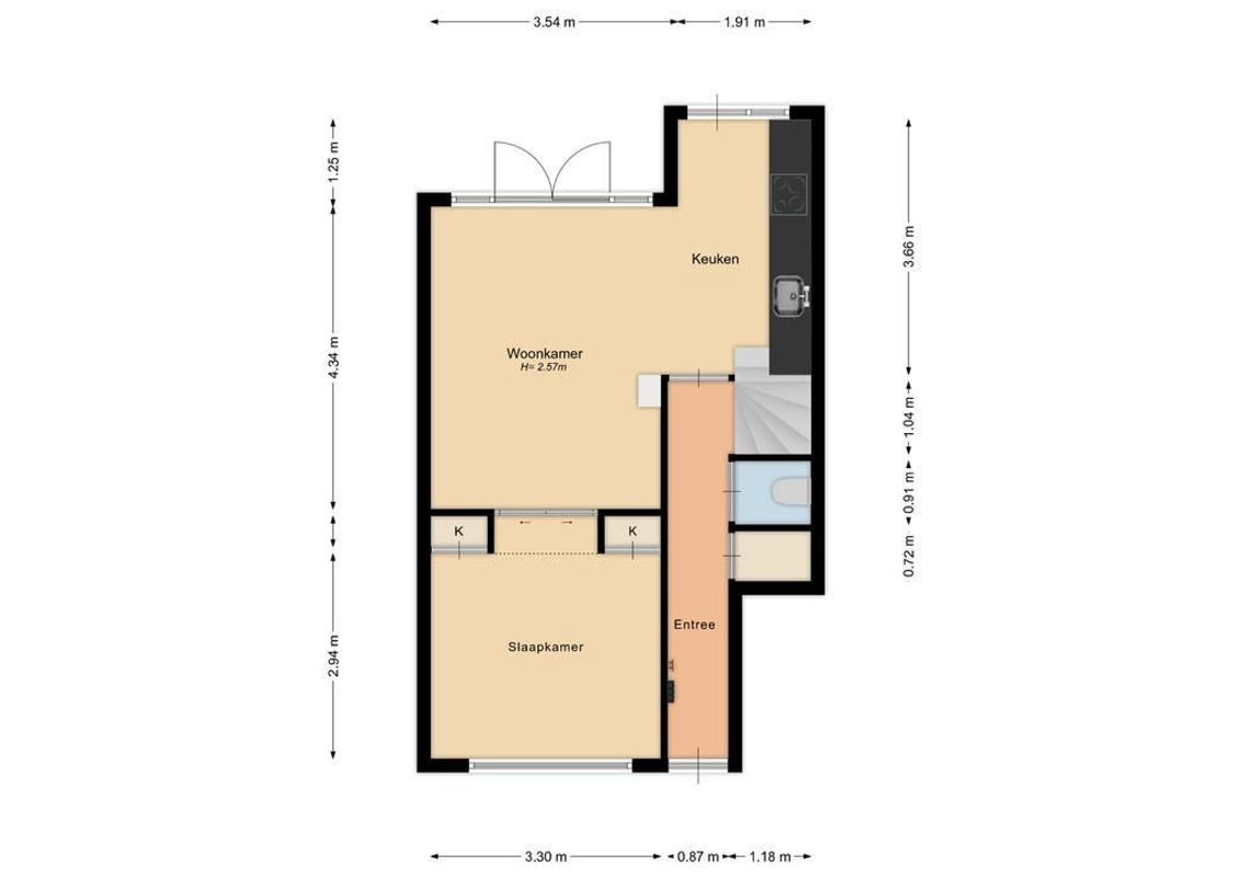 Swammerdamstraat 7 Floorplan Blur 0