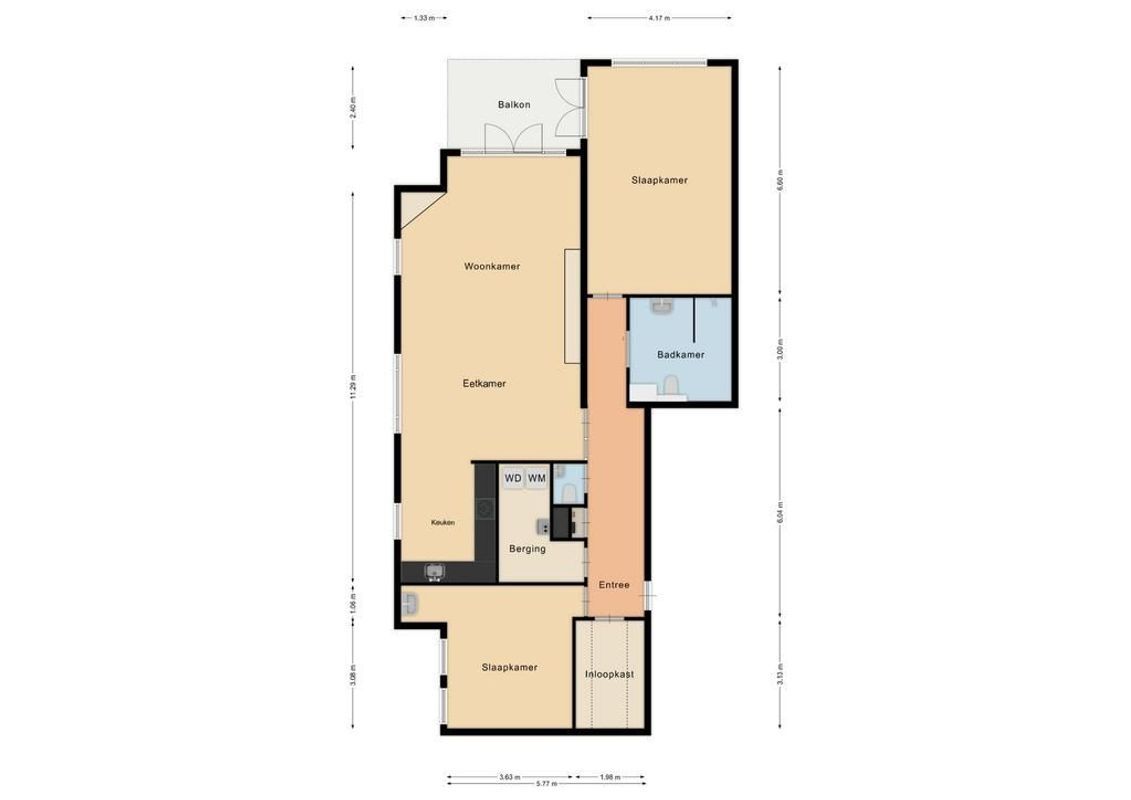 Gerard Doustraat 16 Floorplan Blur 0
