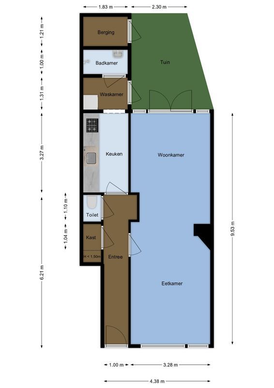 Bolksbeekstraat 66 Floorplan Blur 1