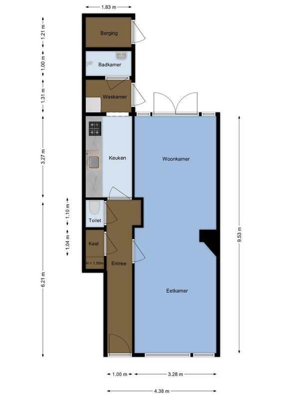 Bolksbeekstraat 66 Floorplan Blur 0