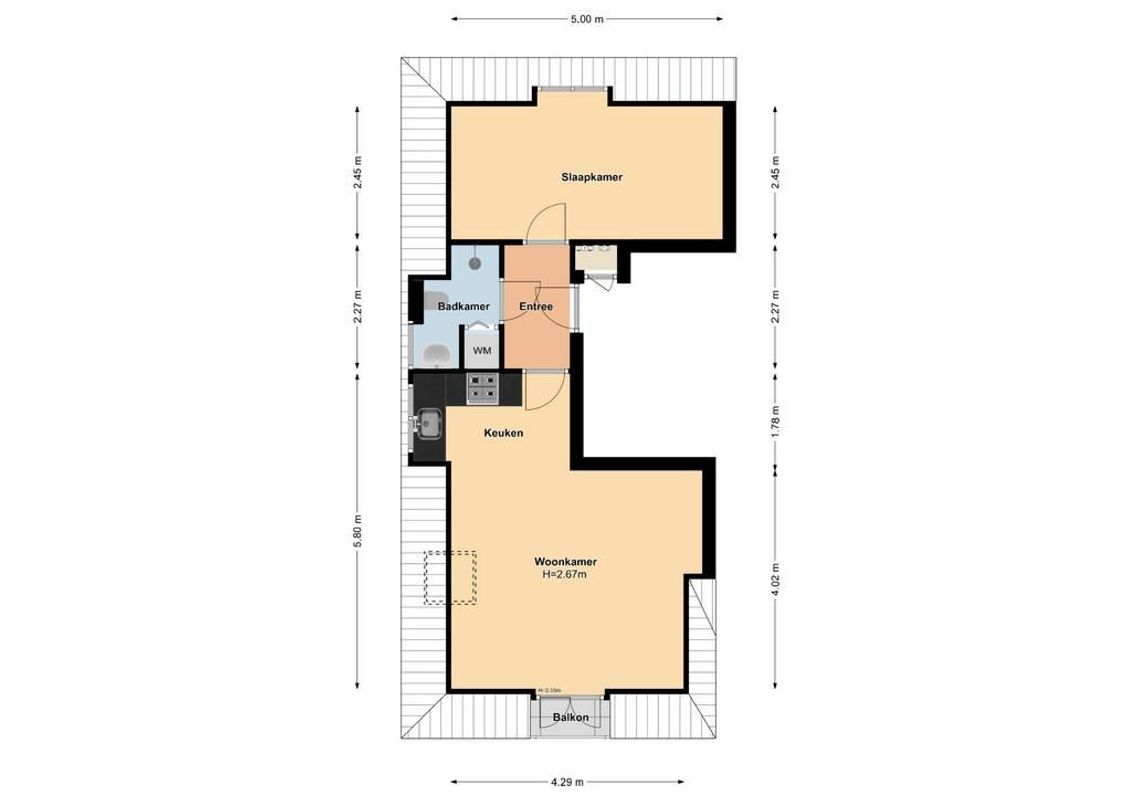 Jan de Bakkerstraat 26 Floorplan Blur 0
