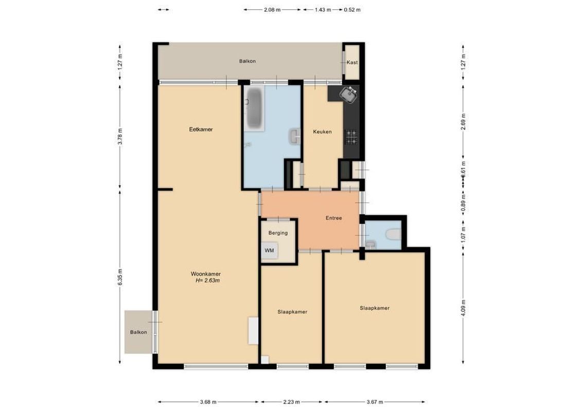 Lessinglaan 11 Floorplan Blur 0