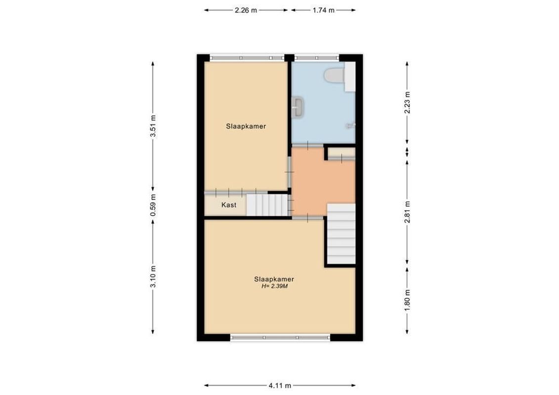 Nicolaas Sopingiusstraat 22 Floorplan Blur 1