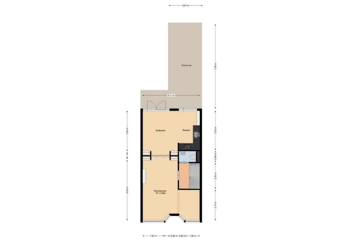 Bolksbeekstraat 6-BIS Floorplan Blur 0