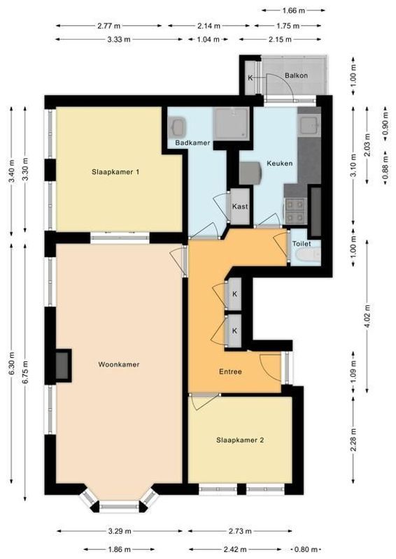 Balijelaan 33-BS Floorplan Blur 0