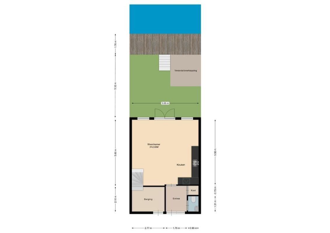 Paul Citroenstraat 29-A Floorplan Blur 3