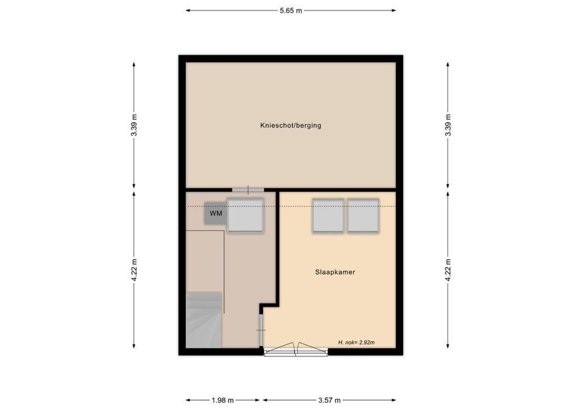 Paul Citroenstraat 29-A Floorplan Blur 2