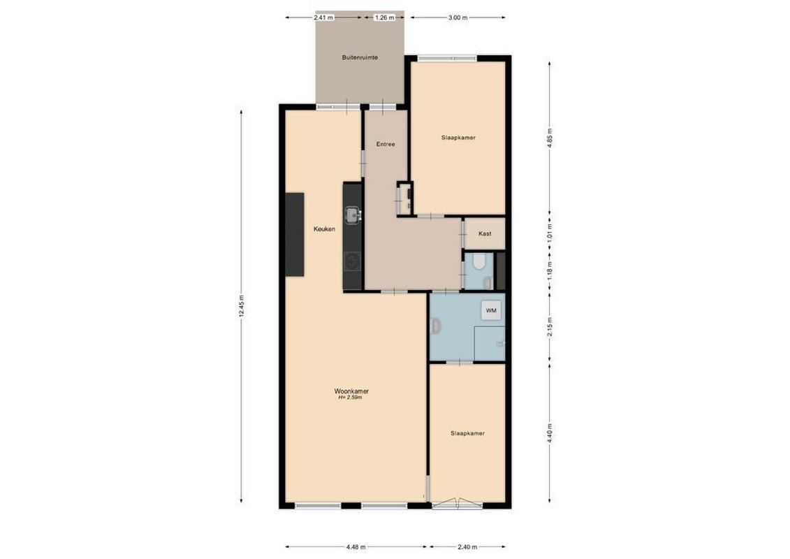 Rijnlaan 73-E Floorplan Blur 0