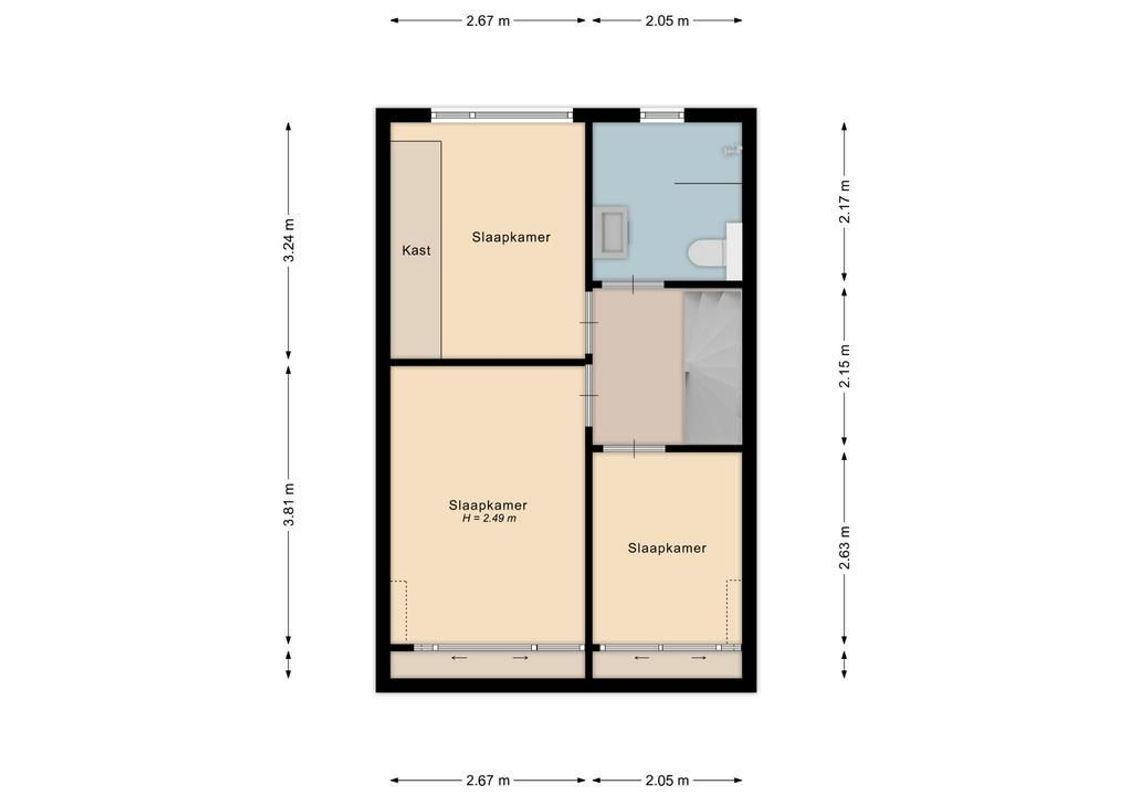 Buitenweg 21 Floorplan Blur 1