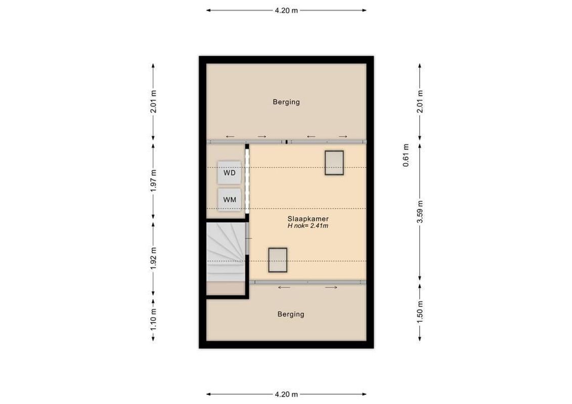 Riouwstraat 91 Floorplan Blur 2