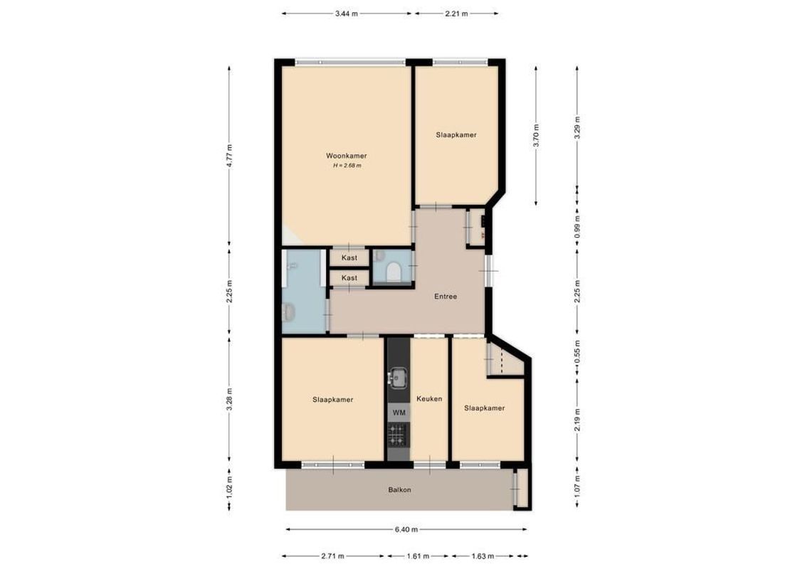 Amsterdamsestraatweg 320-D Floorplan Blur 0