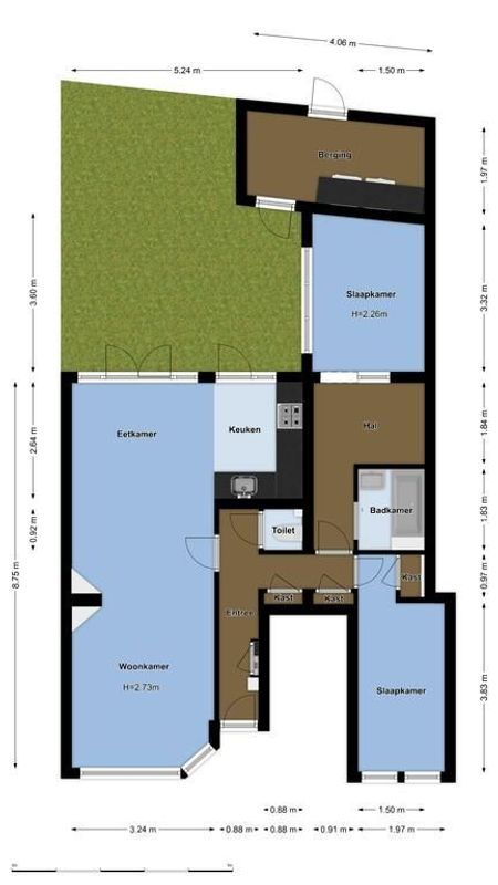 Kneppelhoutstraat 22 Floorplan Blur 0