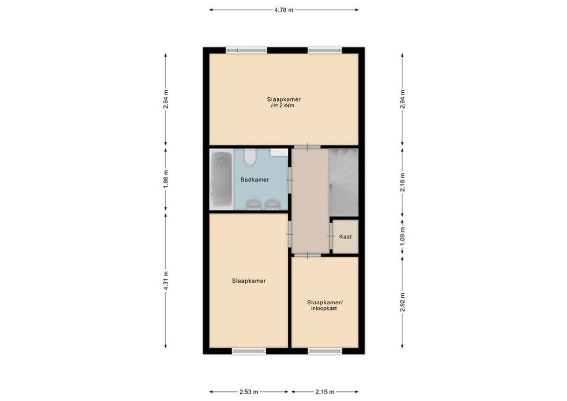 Zwarte Woud 117 Floorplan Blur 1