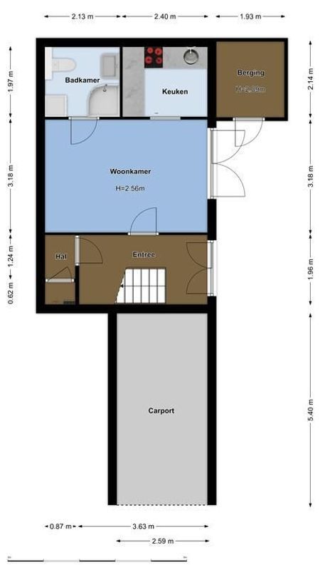 Klifrakplantsoen 148 Floorplan Blur 0