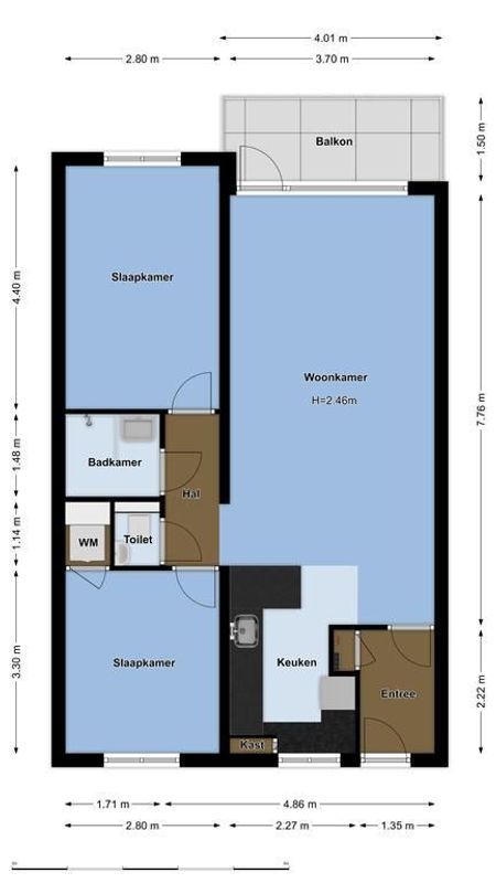 Washingtondreef 145 Floorplan Blur 0