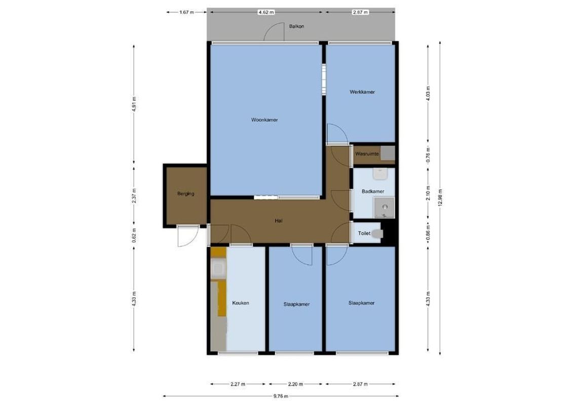 Spreeuwenstraat 257 Floorplan Blur 0