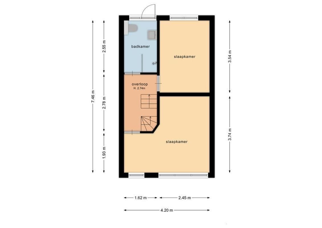 Merwedekade 101 Floorplan Blur 1
