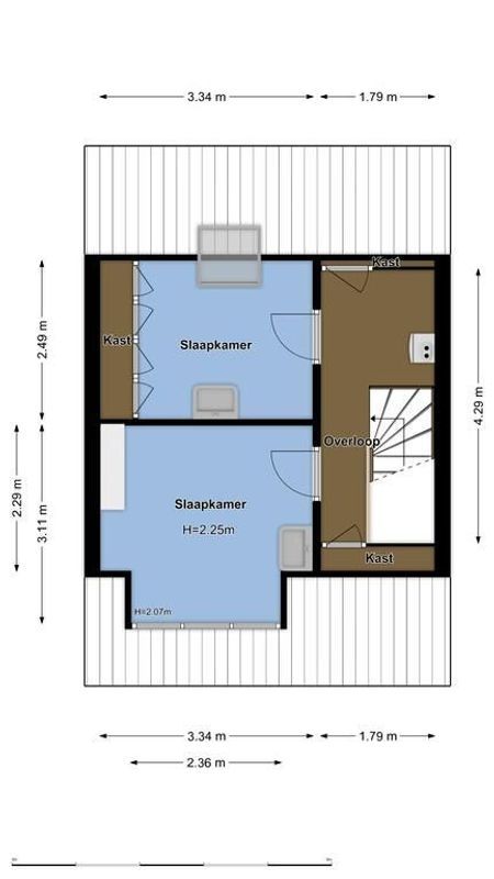 Linnaeuslaan 12 Floorplan Blur 4