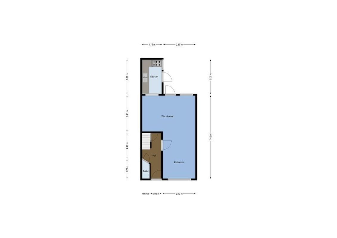 Meloenstraat 44 Floorplan Blur 0