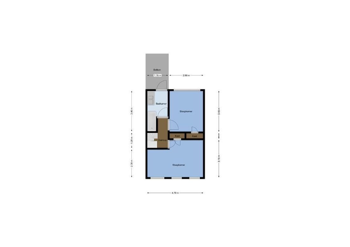 Meloenstraat 44 Floorplan Blur 2