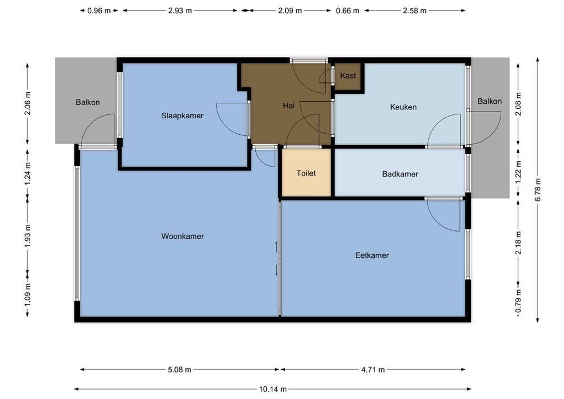 Tolsteegplantsoen 3-3 Floorplan Blur 0