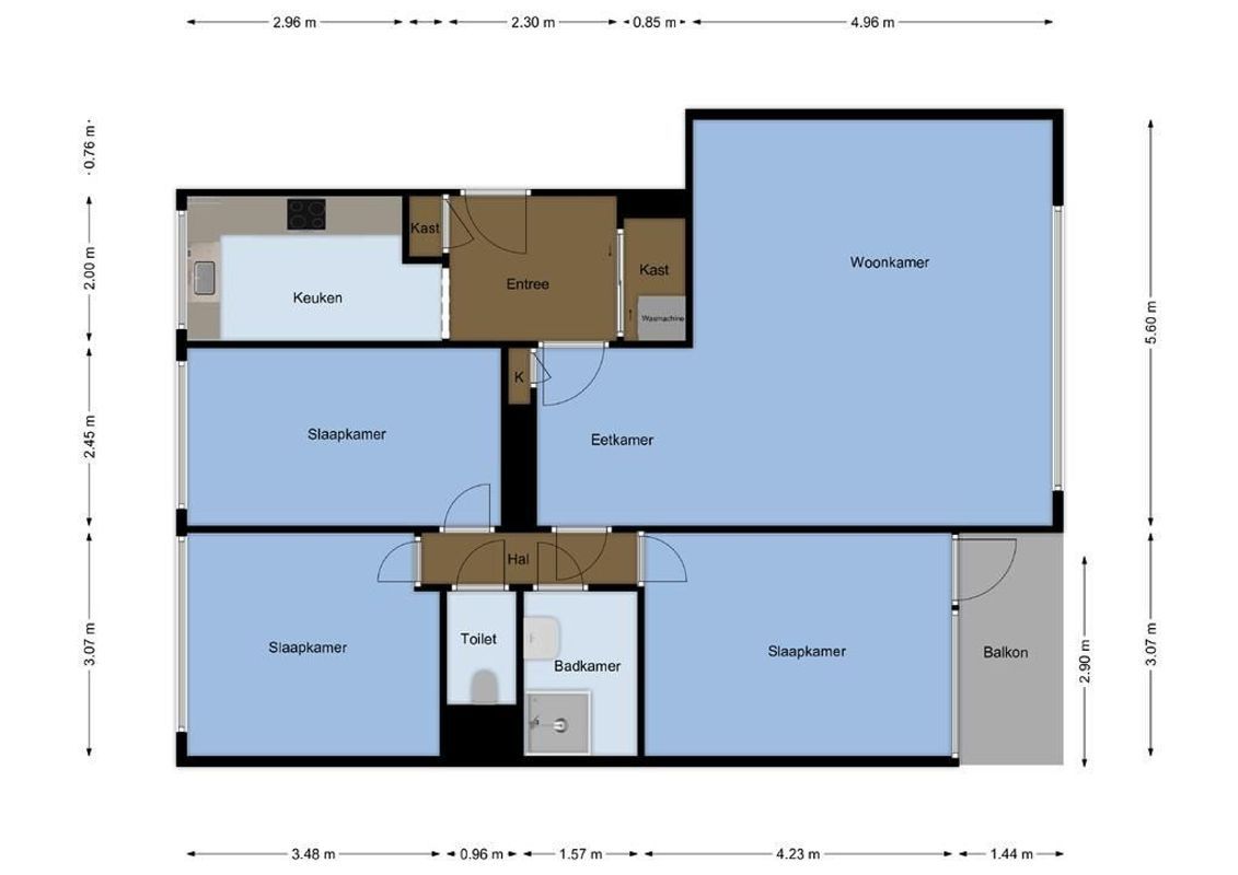 Patmosdreef 58 Floorplan Blur 0
