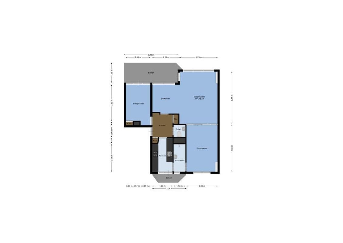 Tolsteegplantsoen 49-3 Floorplan Blur 0