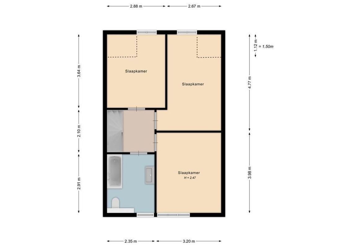 Bolensteinsestraat 37 Floorplan Blur 1