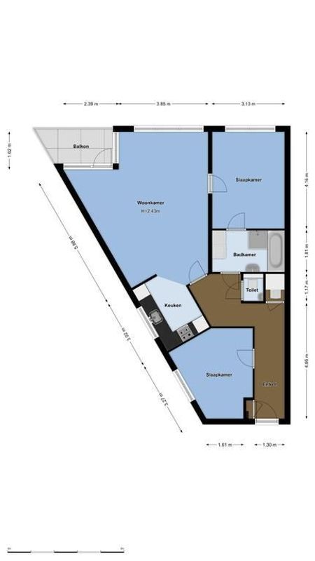 Gazellestraat 170 Floorplan Blur 0