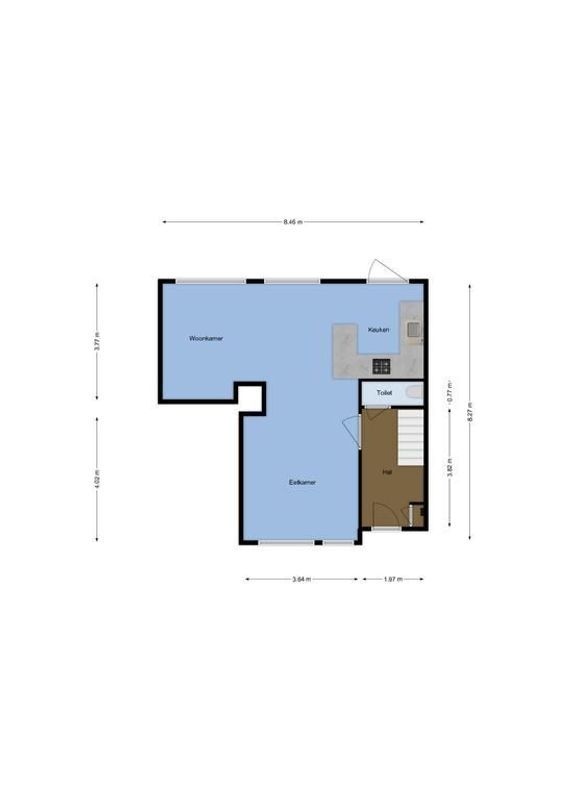 Zonneplein 25 Floorplan Blur 1