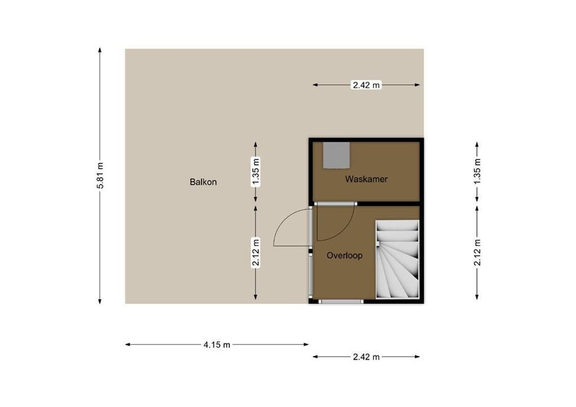 Barnsteenlaan 44 Floorplan Blur 3