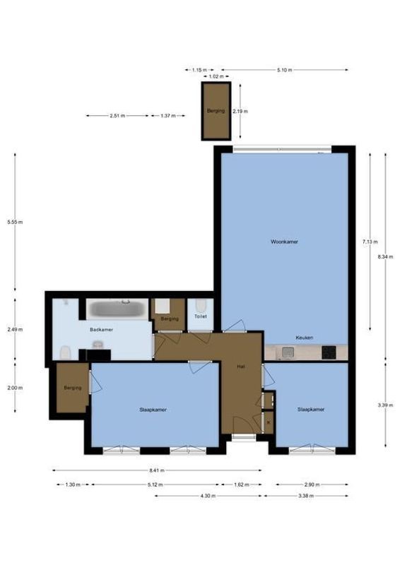 Voorsterbeeklaan 80 Floorplan Blur 0