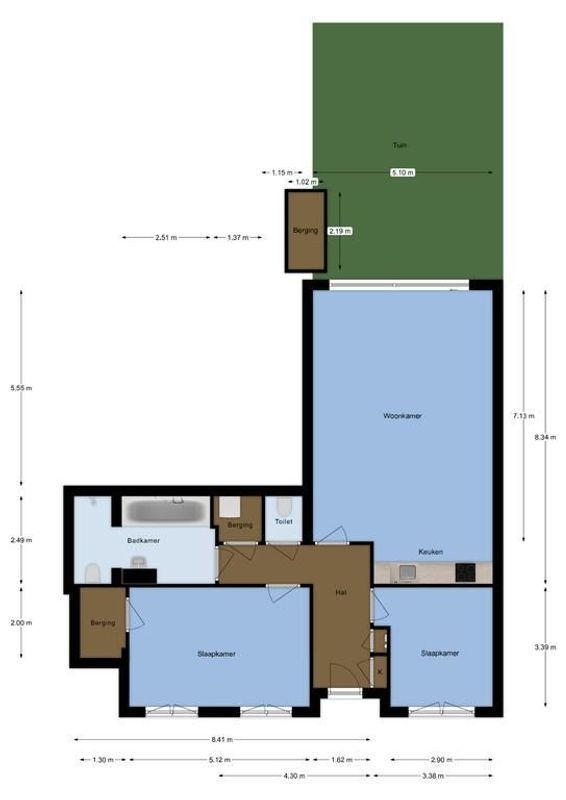 Voorsterbeeklaan 80 Floorplan Blur 1