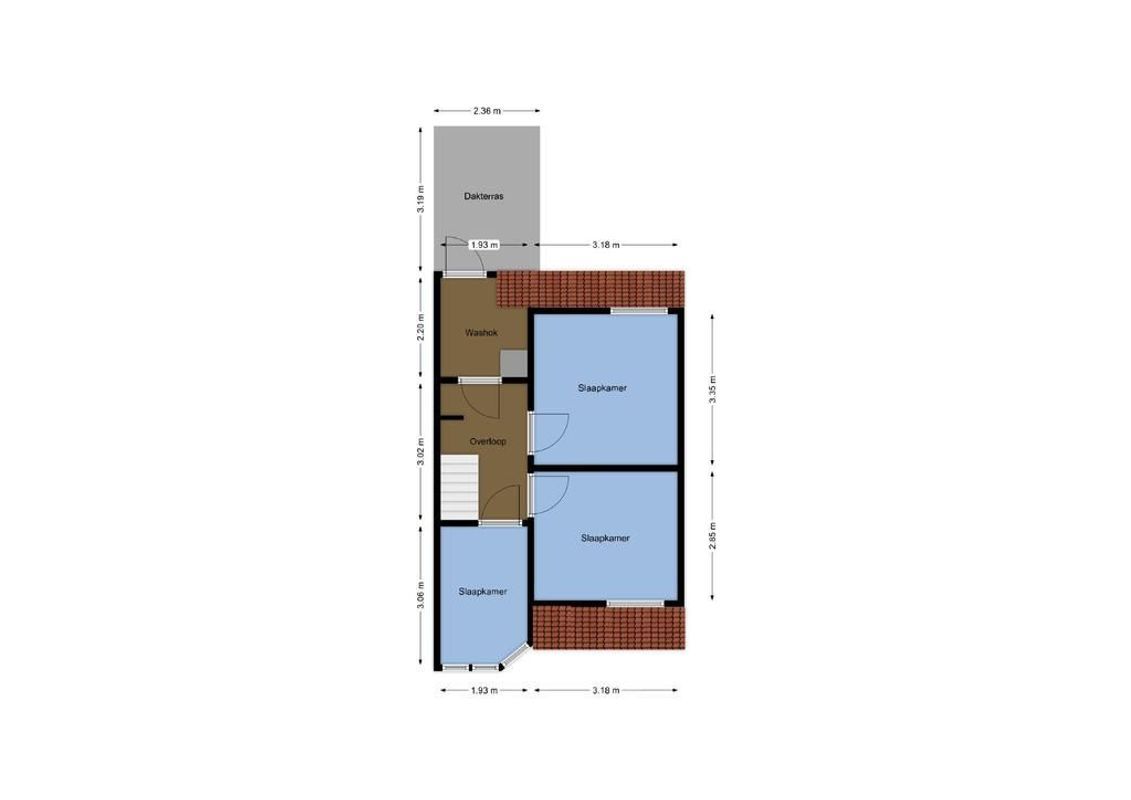 Burgemeester van Tuyllkade 130-BS Floorplan Blur 3