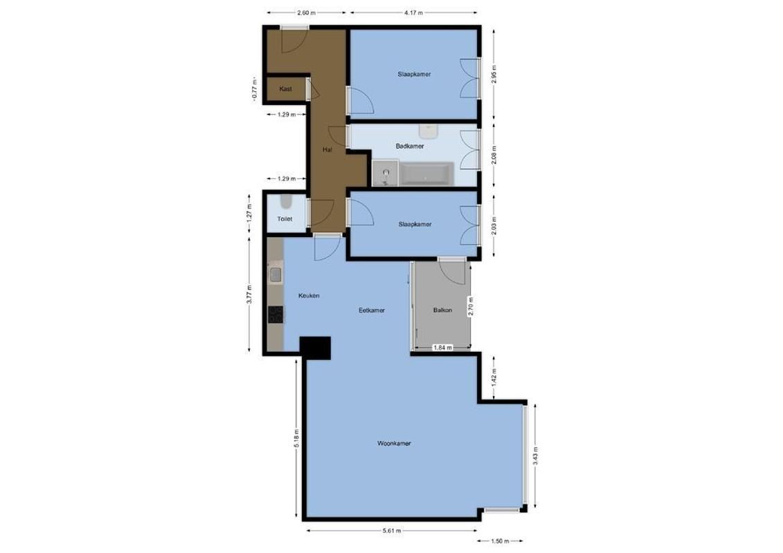 Voorsterbeeklaan 122 Floorplan Blur 0