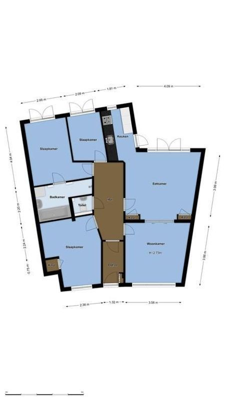 Raadwijk 3 Floorplan Blur 1