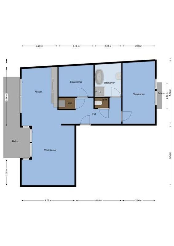 Rolderdiephof 180 Floorplan Blur 1