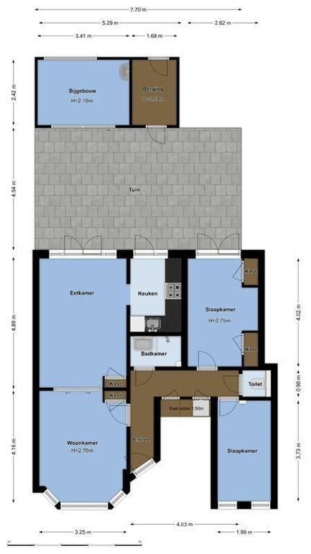 Cremerstraat 176 Floorplan Blur 0