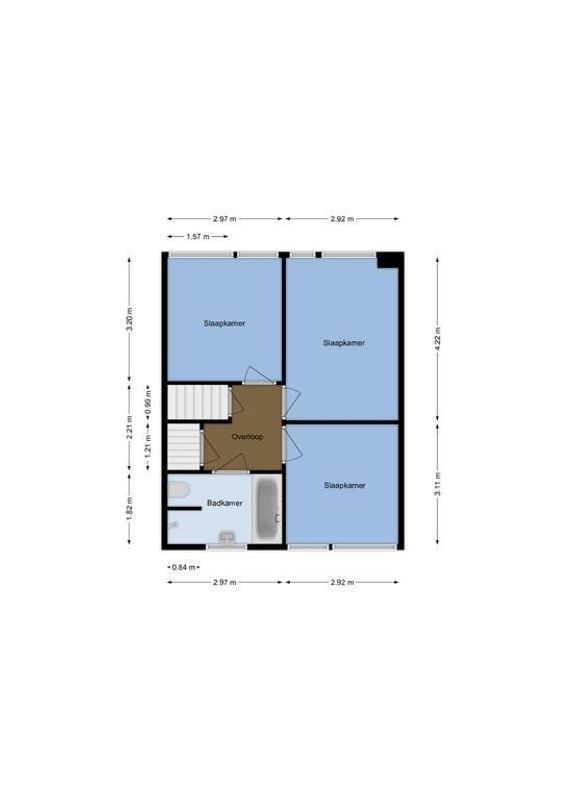 Johannes Poststraat 14 Floorplan Blur 2