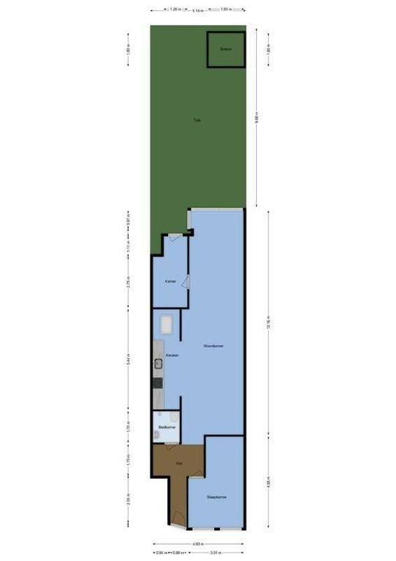 Bilderdijkstraat 7 Floorplan Blur 2