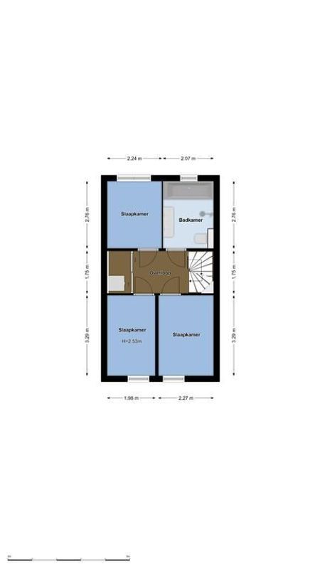 Griftstraat 26 Floorplan Blur 3
