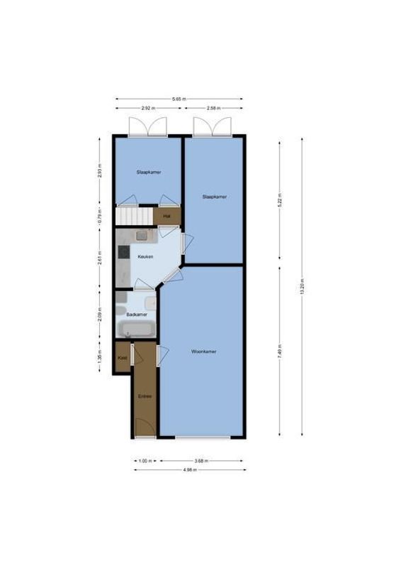 Zijldiepstraat 6 Floorplan Blur 1