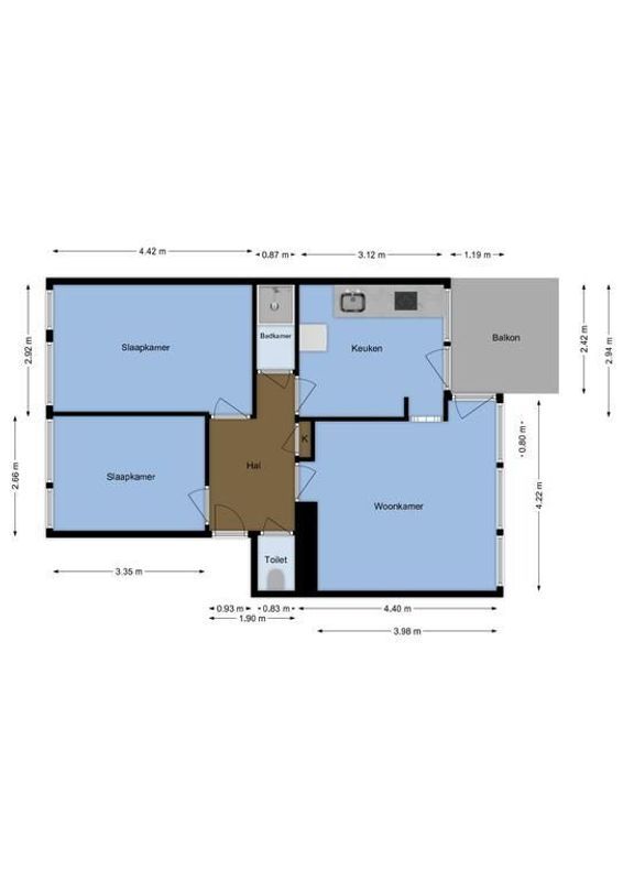 Toermalijnlaan 54 Floorplan Blur 1
