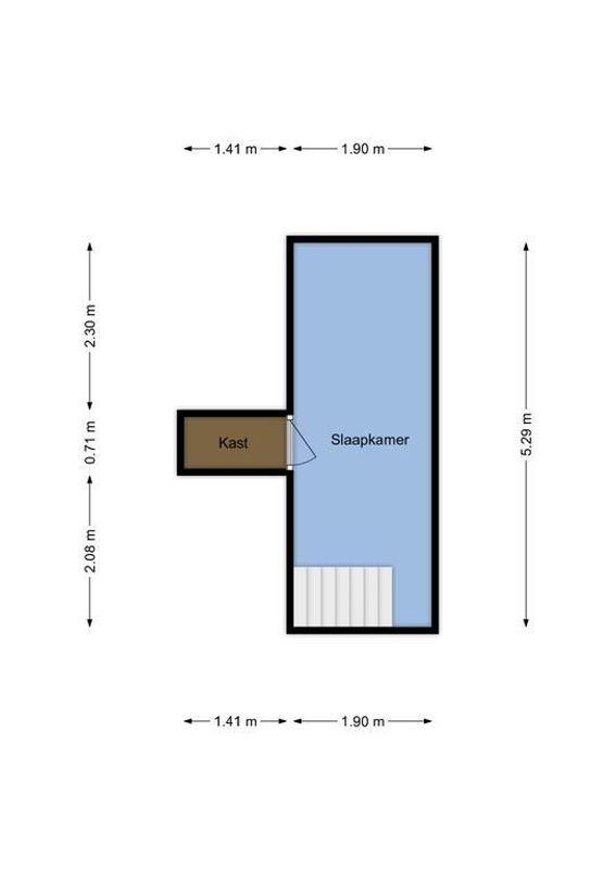 Zandhofsestraat 121-A Floorplan Blur 1